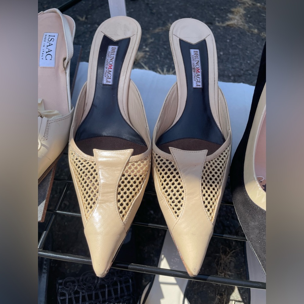 BRUNOMAGLI Vintage Kitten Heels - Sz. 37